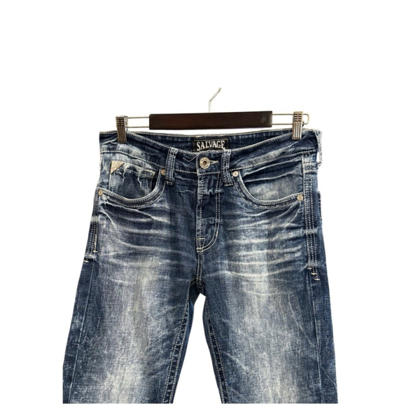 Salvage Other - Salvage Havoc Slim Straight Fit Men's Jeans 32